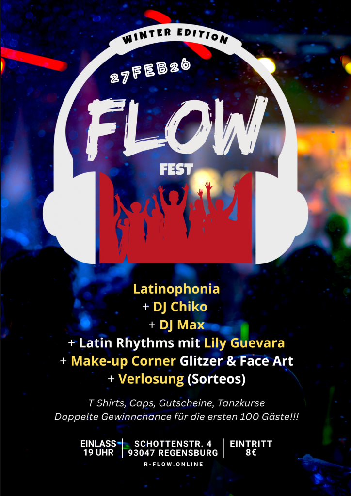 black party night club dj flyer